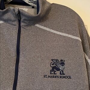 Men’s Columbia Saint Mark's School 1/4 zip pullover sweater